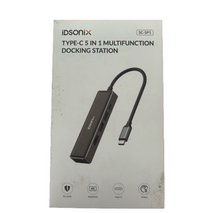IDSONIX Type C 5 in‎ 1 Multifunction Docking Station